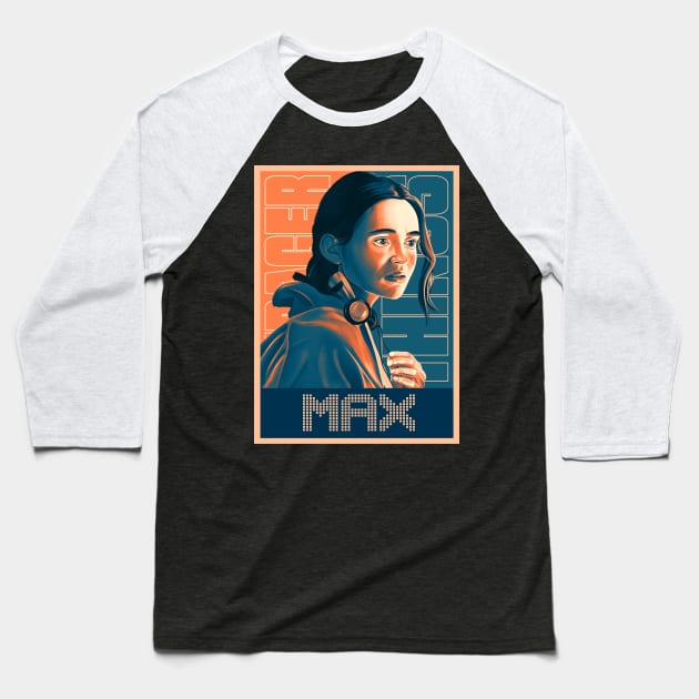 Max Mayfield - Stranger Things Baseball T-Shirt by ActiveNerd